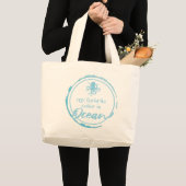 Sac à main Pieuvre de Plage (Devant (produit))