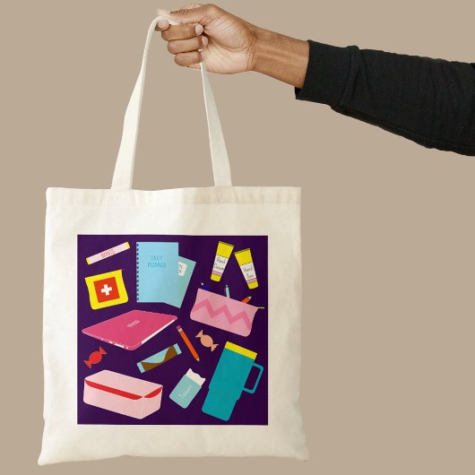 Sac à main pour fournitures indispensables d'un pr