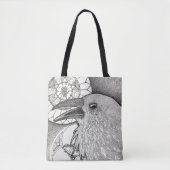Sac à main pour observer les corbeaux (Devant)