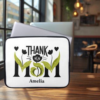 Sac à main pour ordinateur portable floral Merci M