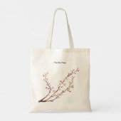 Sac à main printemps fleurs de cerisier serein (Dos)