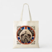 Sac à main Pug d'Angleterre (Dos)