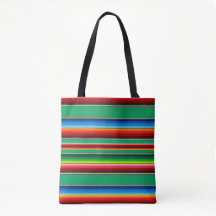 Sac à main rayé Mexican Zarape Serape
