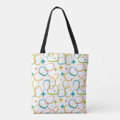 Sac à main rétro Mid-Century Modern Atomic Sparkle (Dos)