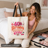 Sac à main rétro pour l'équipage du week-end des 4