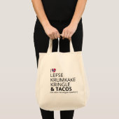 Sac à main réutilisable avec drapeau norvégien en (Devant (produit))