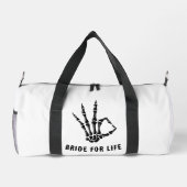 Sac à main Rockstar Skeleton Bride Squad (Verso)