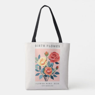 Sac à main Rose du mois de naissance