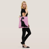 SAC À MAIN ROSE FEMME VICTORIENNE (Sur le modèle)