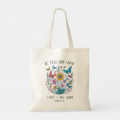 Sac à main "Soyez Calme et Sachez" (Dos)