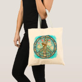 Sac à main squelette de la main de la paix (Devant (produit))