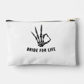 Sac à main squelette de rockstar 'Bride or Die' (Verso)