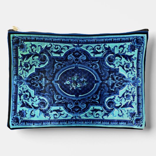 Sac à main tapis persan bleu (Recto)