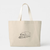 Sac à main Teckel à poil dur (Dos)