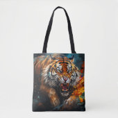 Sac à main Tigre Attaquant Urban Jungle (Devant)