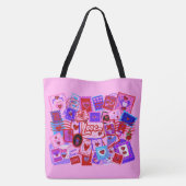 Sac à main timbres-poste de la Saint-Valentin (Dos)