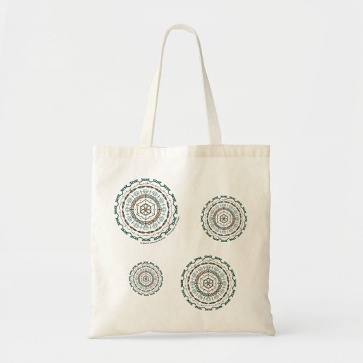 Sac à main tissé Lotus (Devant)