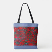 SAC À MAIN TOURBILLON ÉCOSSAIS COLORÉ (Dos)