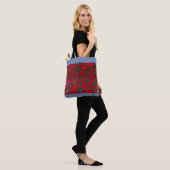 SAC À MAIN TOURBILLON ÉCOSSAIS COLORÉ (Sur le modèle)