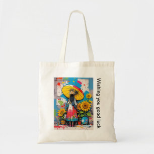 Sac à main tournesol et fille