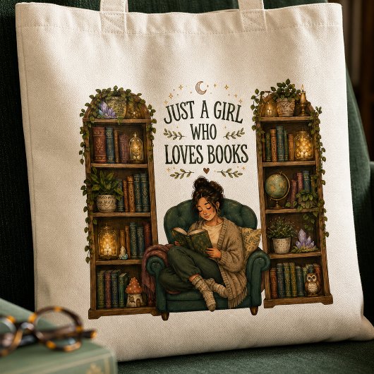 Sac à main tout confort « Juste une fille qui aime