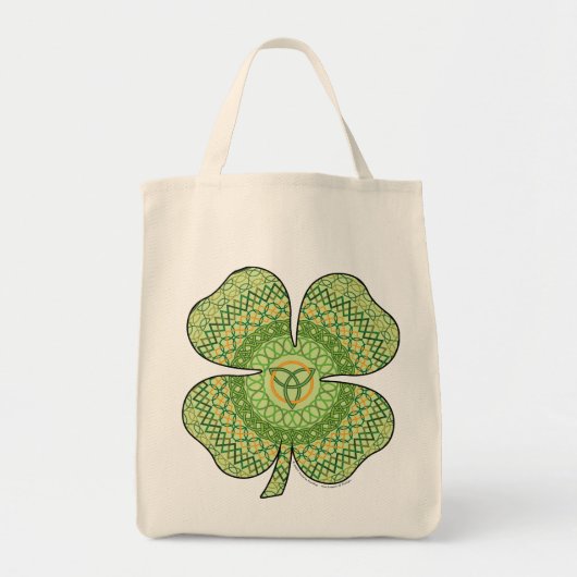 Sac à main trèfle celtique (Devant)