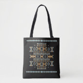 Sac à main tribal fantaisiste d'île (Devant)