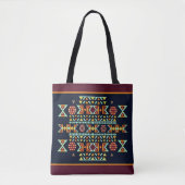 Sac à main tribal fantaisiste d'île (Devant)