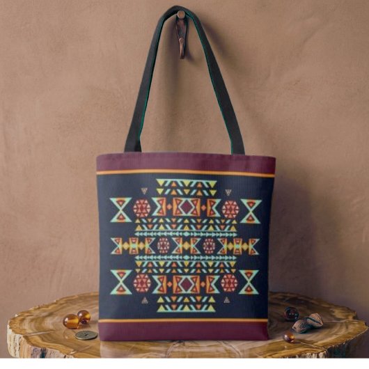 Sac à main tribal fantaisiste d'île