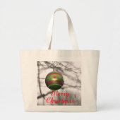 Sac à main vert pour les ornements de Noël (Devant)
