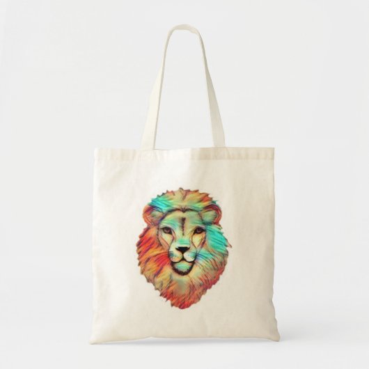 Sac à main vibrant tête de lion (Devant)