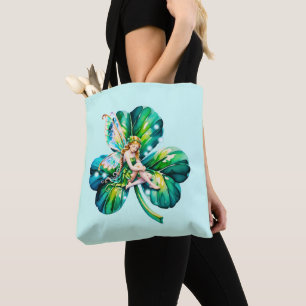 Sac à main vintage de la fée irlandaise Shamrock S