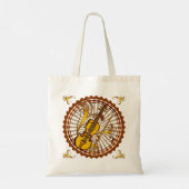 Sac à main violon tourbillonnant (Dos)