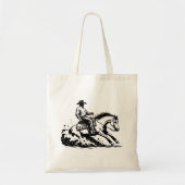 Sac à main Western Equestre Cavalier de cheval (Devant)