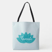 Sac à main Yoga Aqua Lotus (Devant)