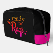 Sac à maquillage Bellydance "Ready to Raqs" (Coin droit)