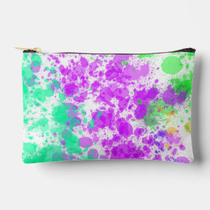 Sac à Maquillage Éclaboussure Aquarelle Vibrante
