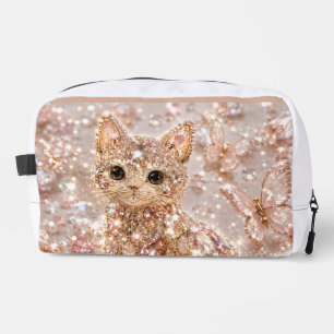 Sac À Maquillage Esthétique Chat Mignon Cristal Br