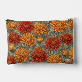 Sac à maquillage floral d'automne (Verso)