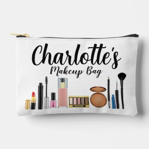 Sac à maquillage personnalisé nom Impression Coutu