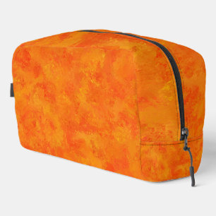 Sac à motif abstrait orange