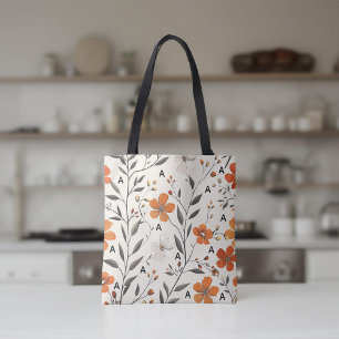 Sac à motif floral personnalisé pour femmes, fille
