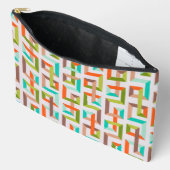 Sac à motifs géométriques 3D Rétro vibrant  (Ouvrir)