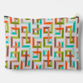 Sac à motifs géométriques 3D Rétro vibrant  (Verso)