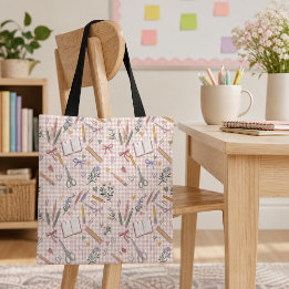 Sac à motifs pour la rentrée des enseignants à car