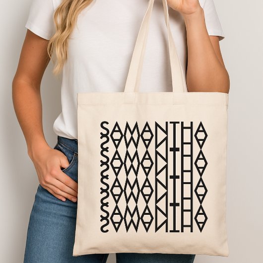 Sac à nom caché, Cadeau personnalisé de demoiselle