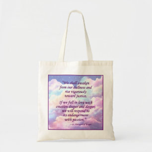 Sac à provisions avec citation de Ste-Hildegarde d