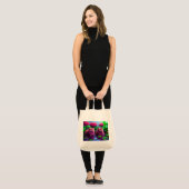 Sac à provisions avec illustration de chat (Devant (modèle))