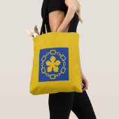 Sac à provisions avec le drapeau de Hamilton, Onta (De près)