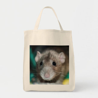 Sac à provisions de fantaisie de rat d'abruti